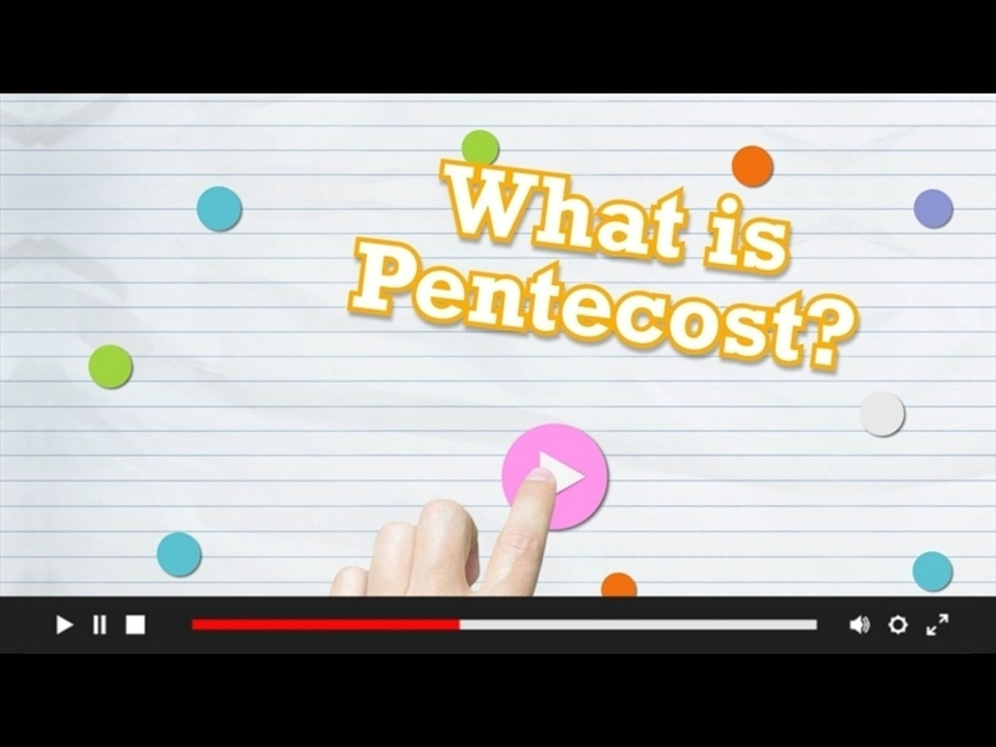Theology 4 Kids - What Is Pentecost?: Mini-Movie