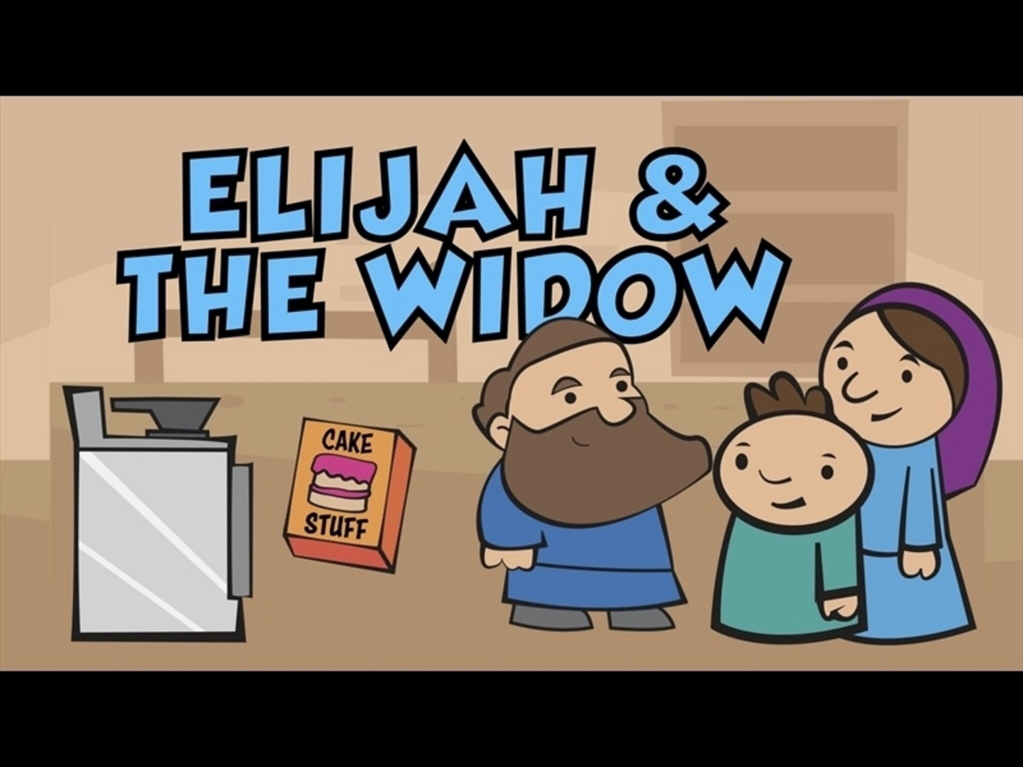 Elijah And The Widow Bible Story