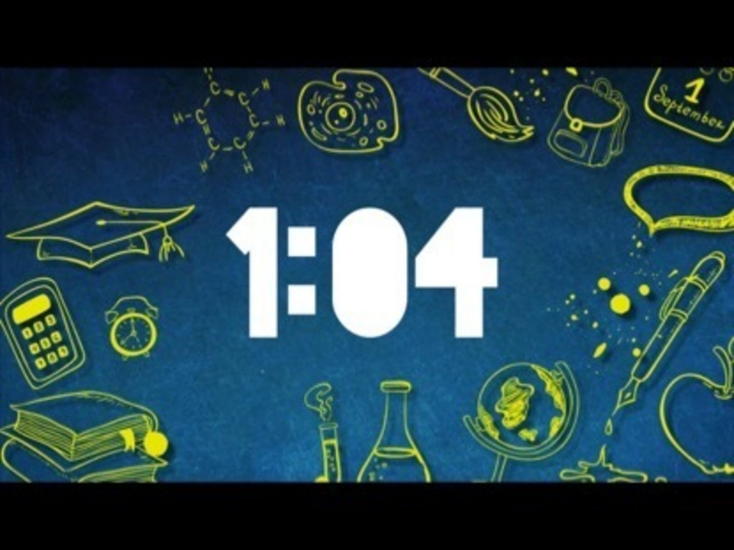 Back To School Countdown