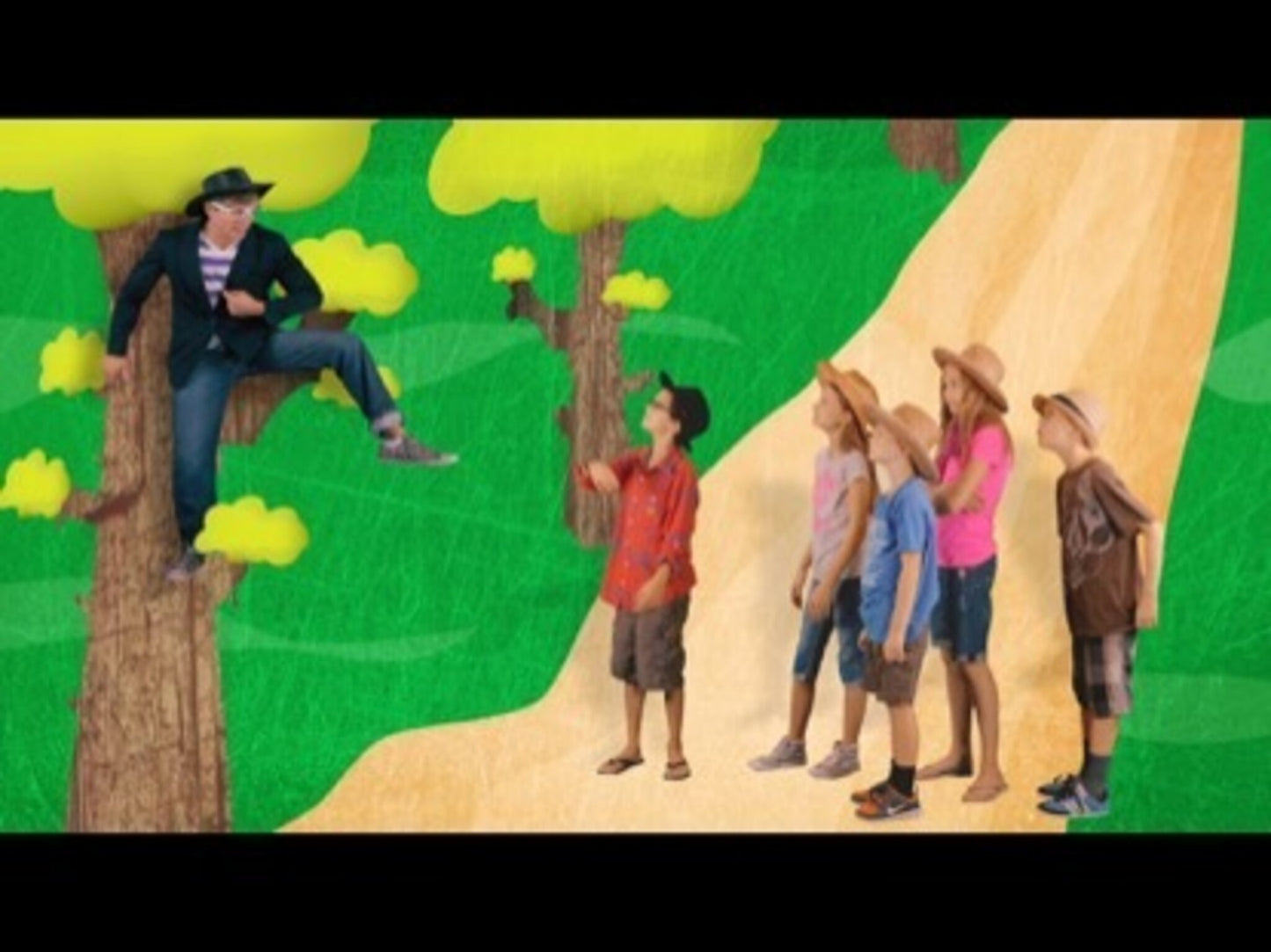 Zacchaeus Climbs A Tree