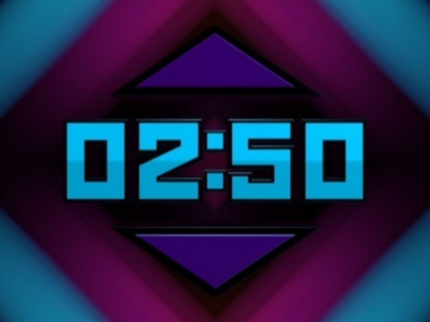 Mirrored Techno Party Countdown