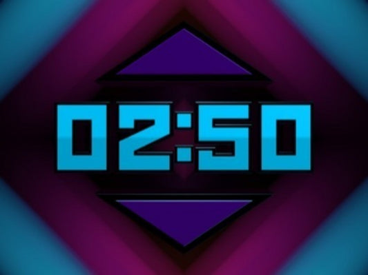 Mirrored Techno Party Countdown