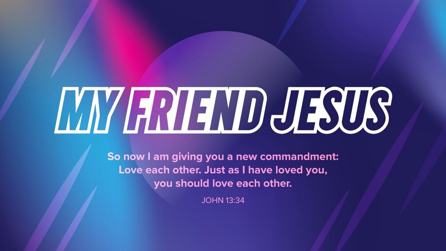 My Friend Jesus 6 Week Curriculum Bundle