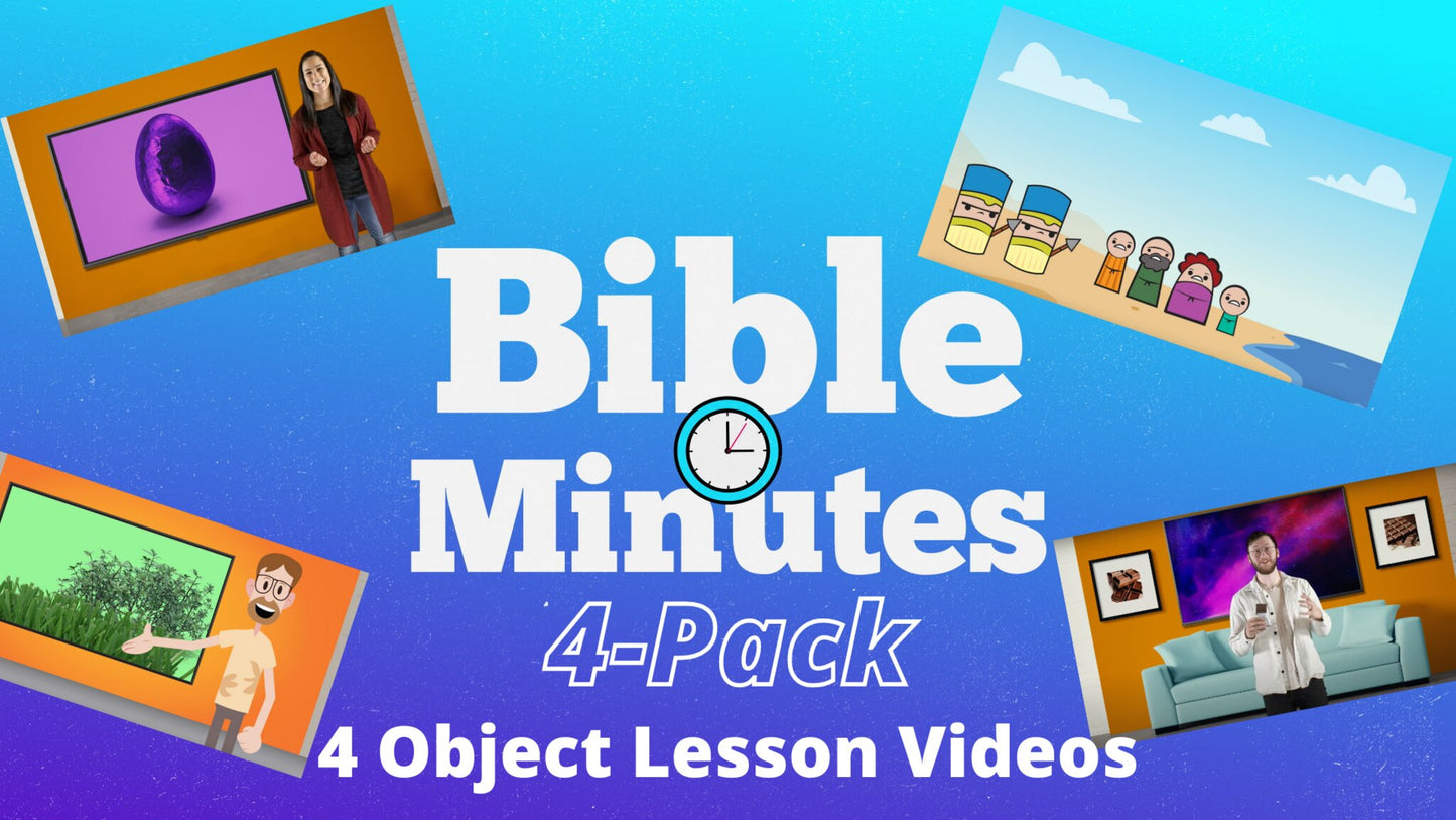 Bible Minutes Four Pack