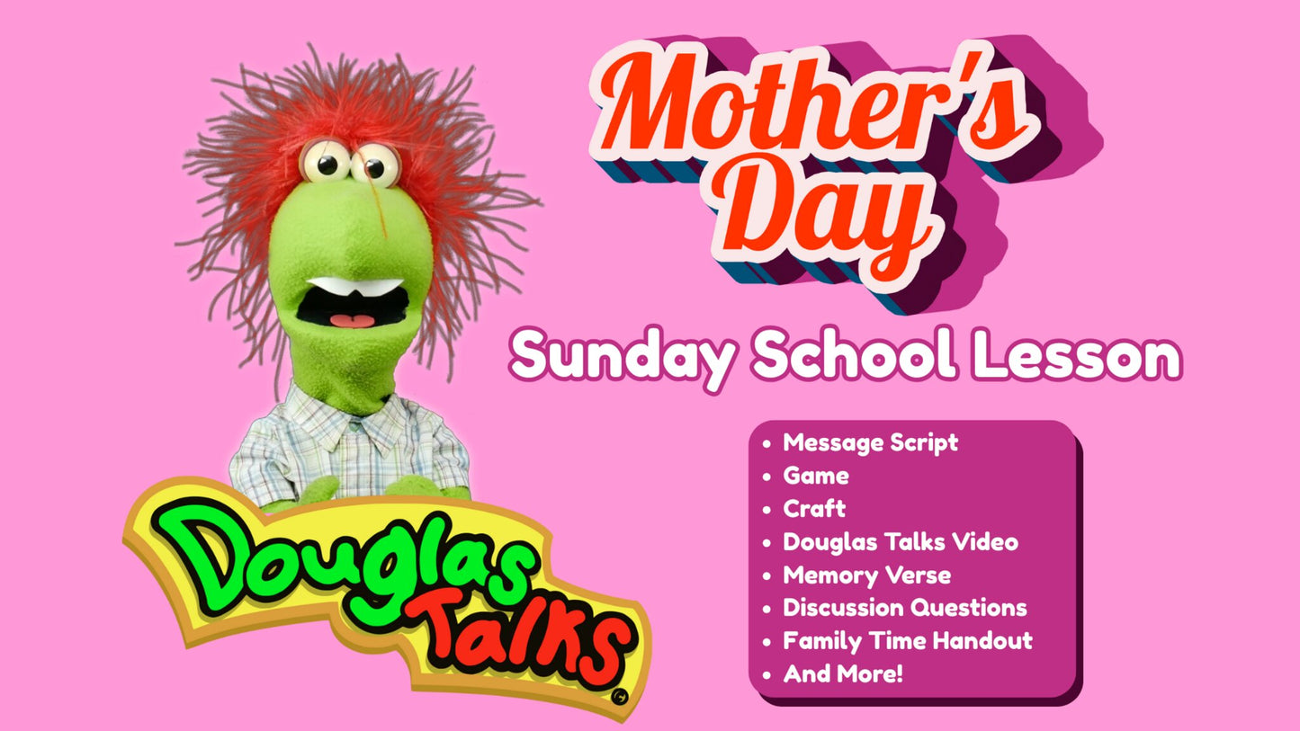 Mother's Day Sunday School Curriculum Lesson