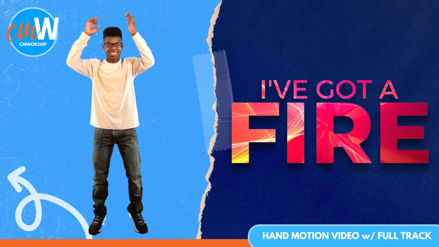 I've Got A Fire: Hand Motion Video with Full Track
