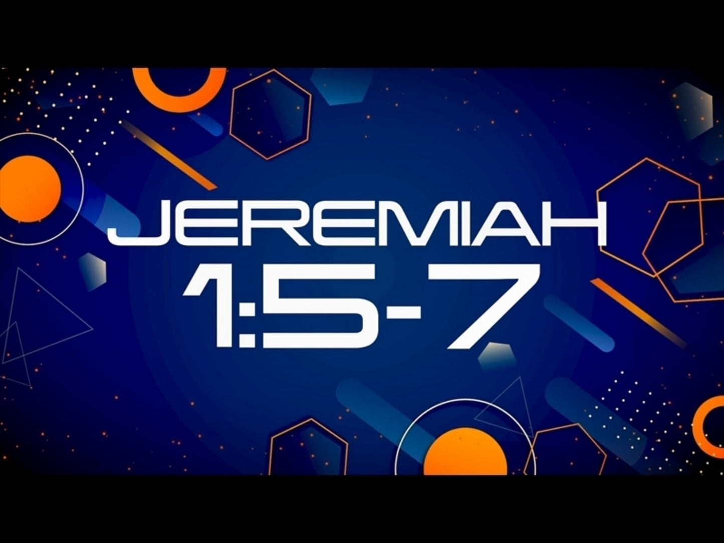 Jeremiah's Song
