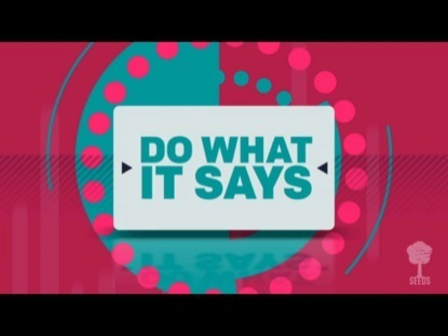 Do What It Says (James 1:22)