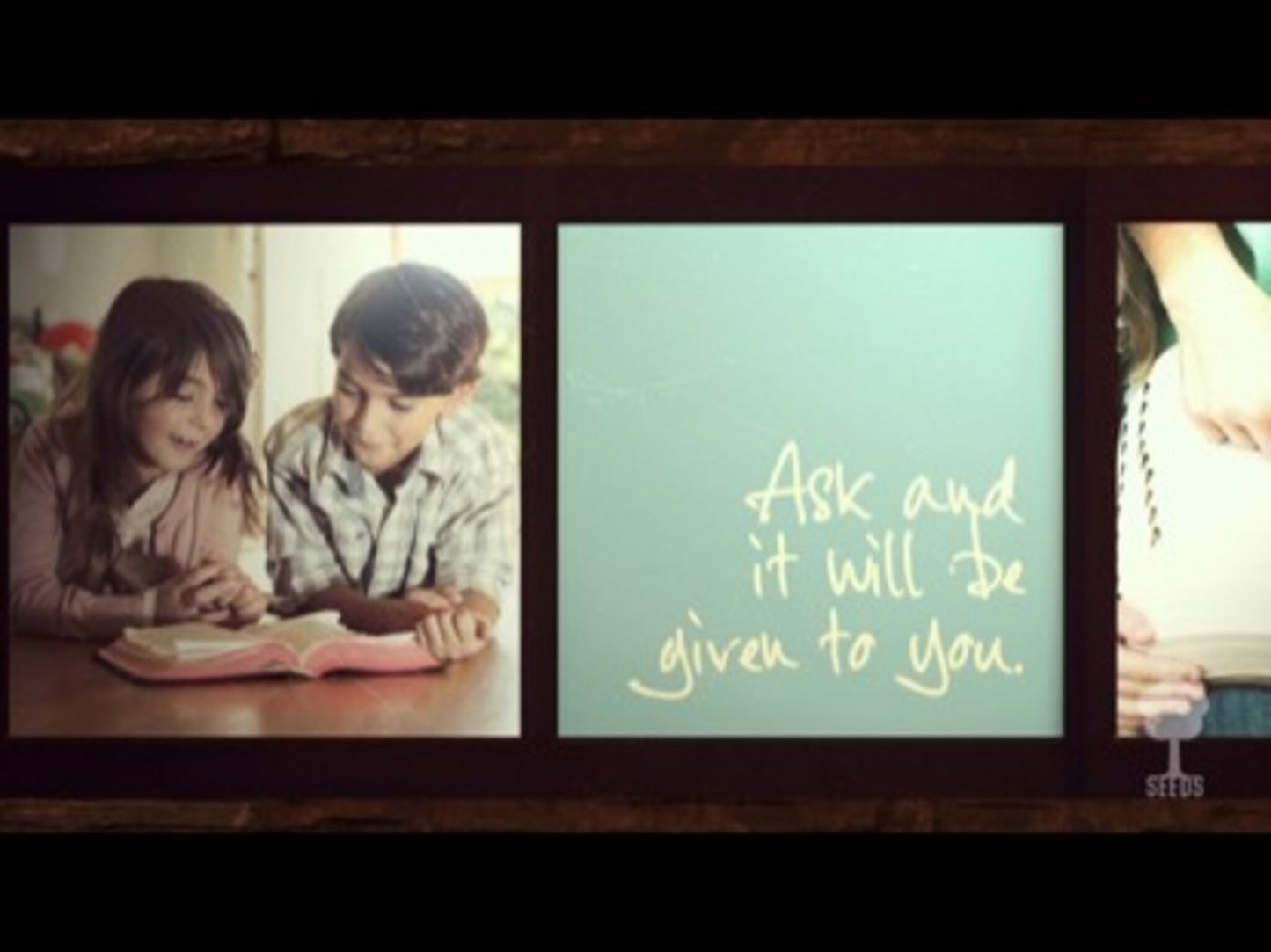 Ask Seek Knock (Matthew 7:7-8)