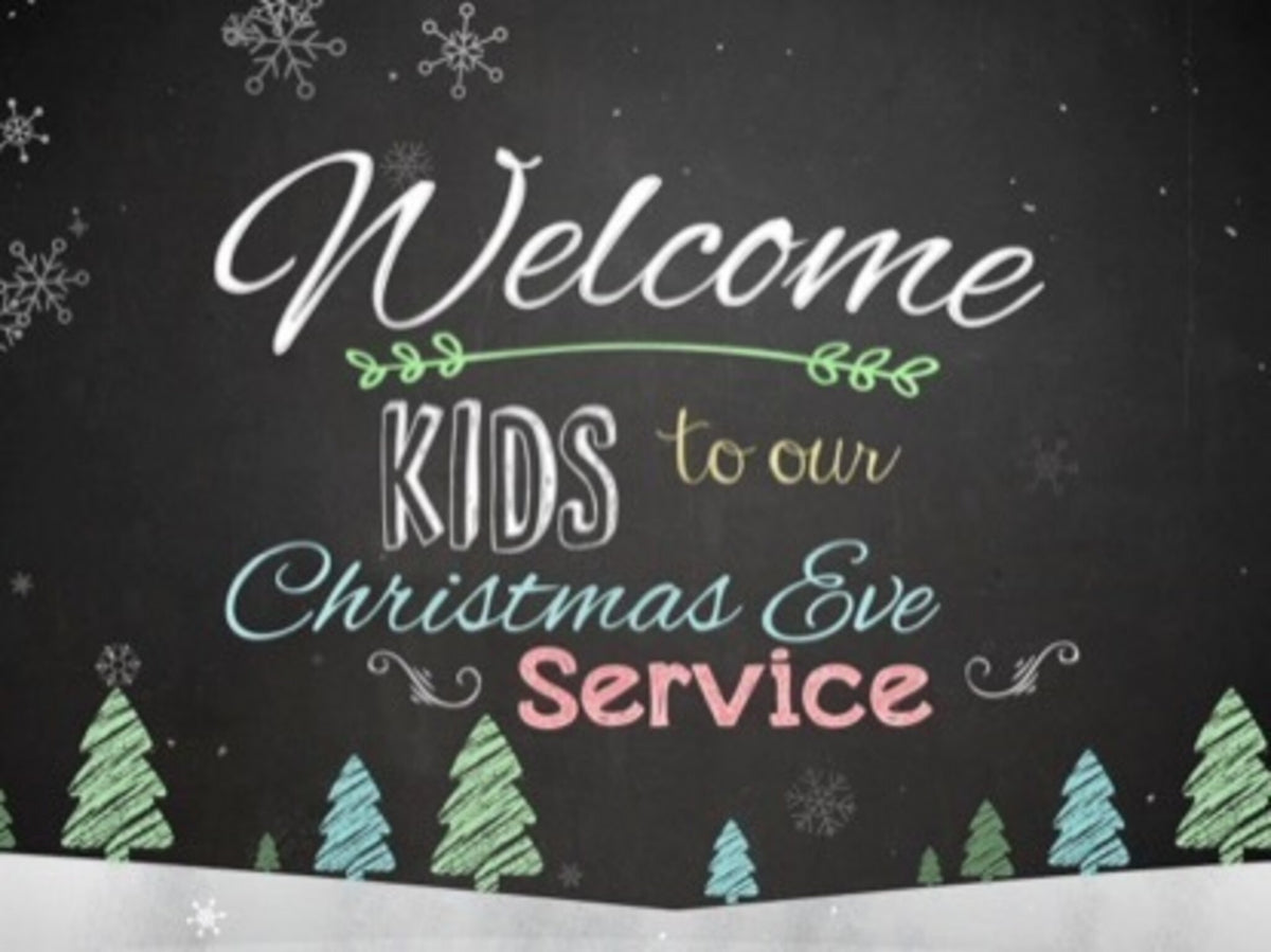 Christmas Chalk Kids Christmas Eve