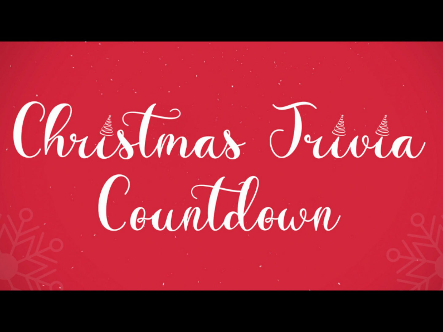 Christmas Trivia Countdown