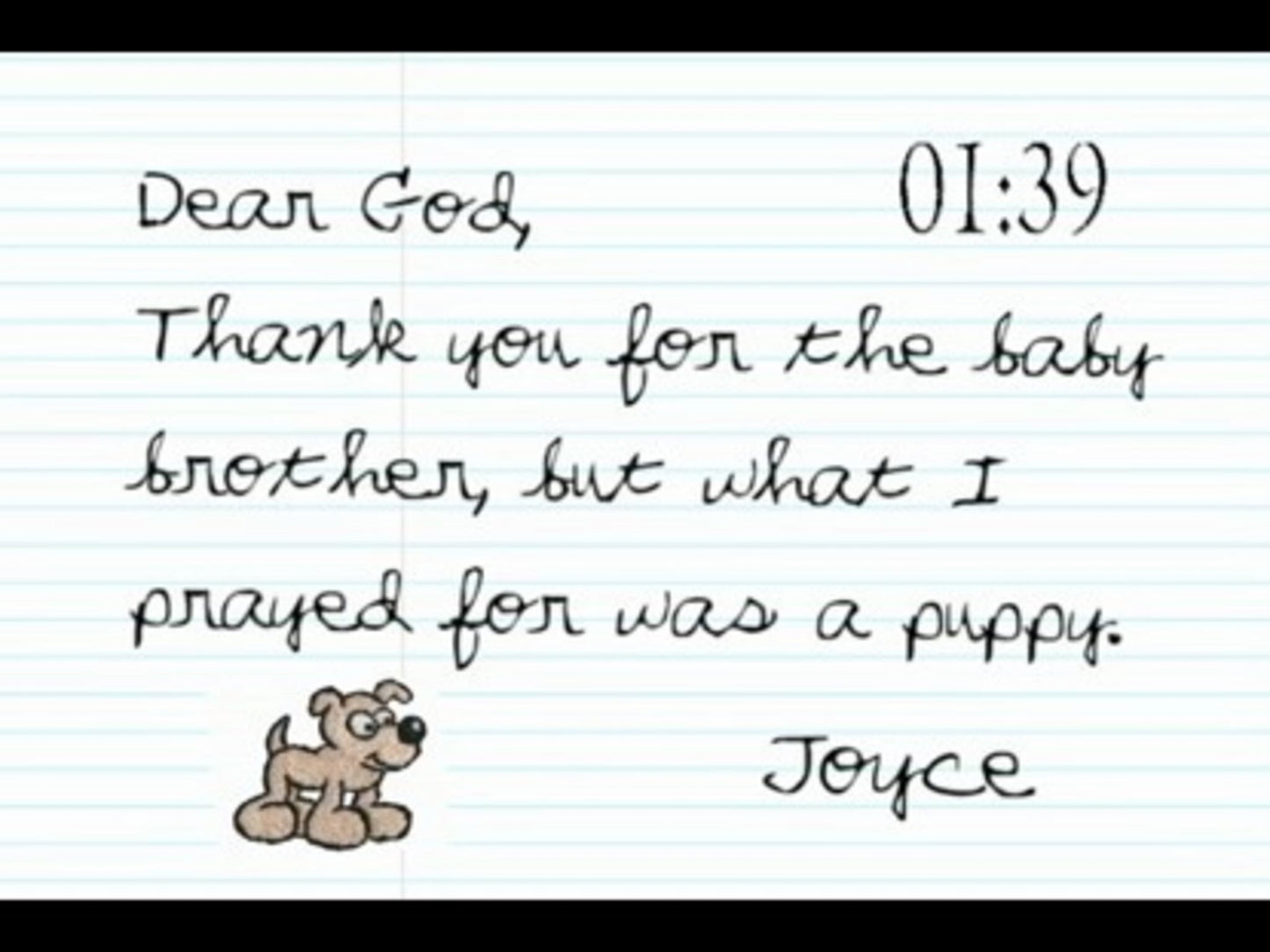 Letters To God From Children