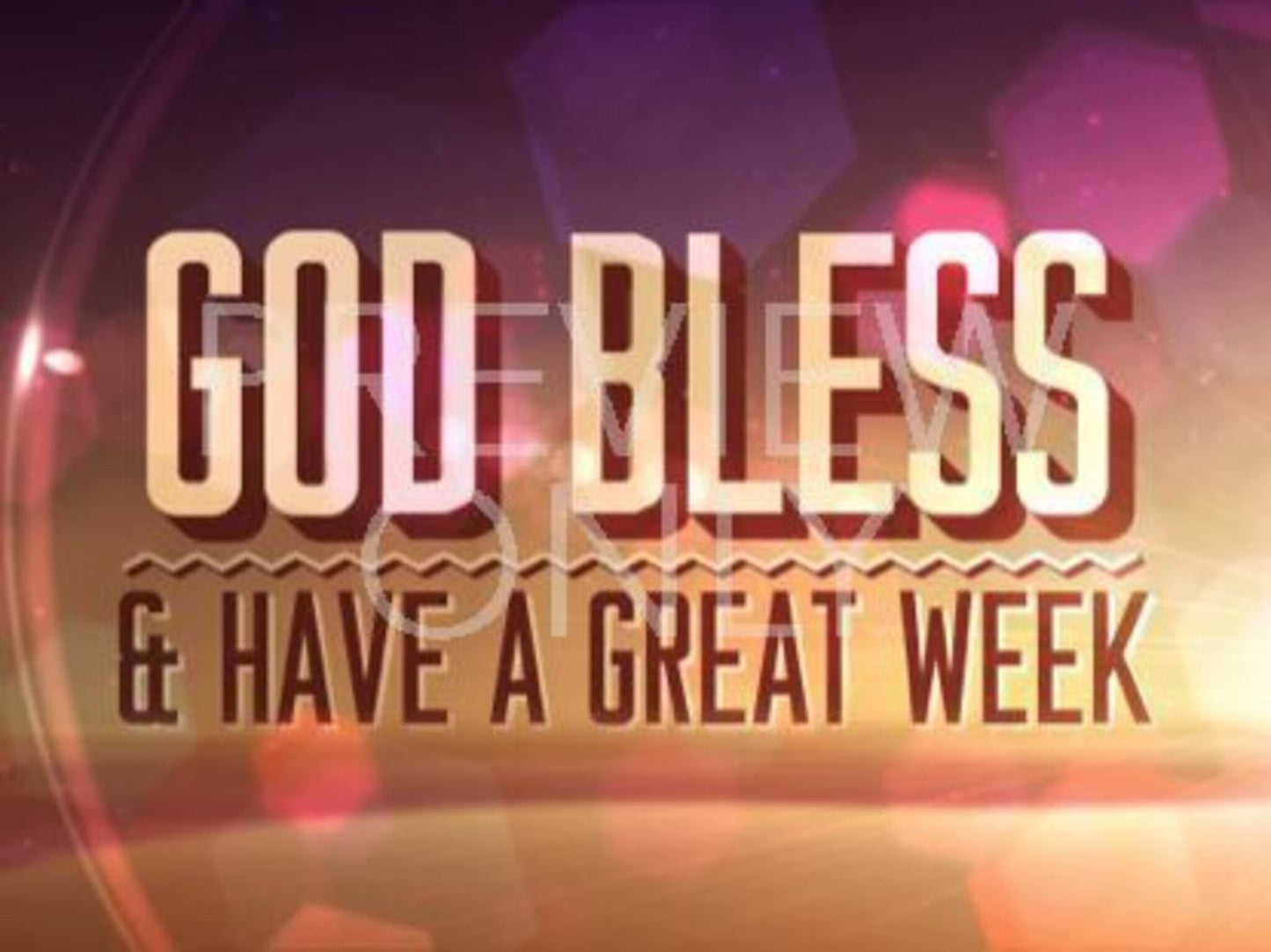 Summer Glow God Bless Still