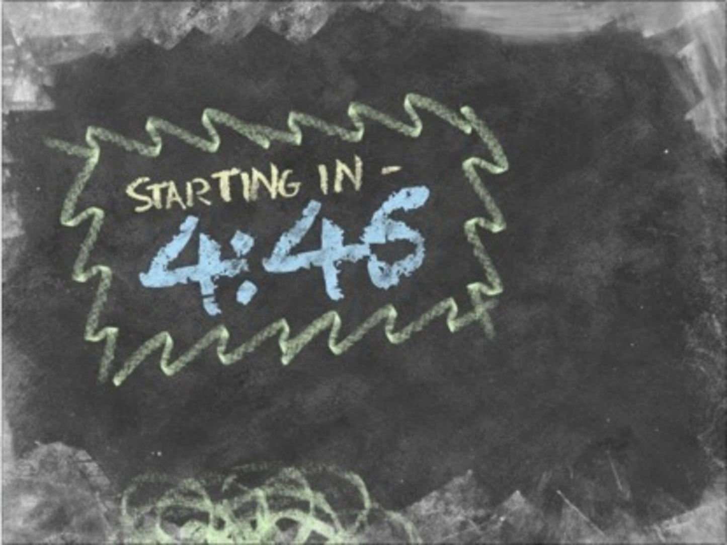 Chalkboard Countdown