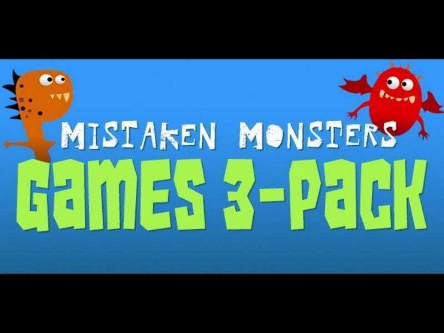 Mistaken Monsters 3-Pack