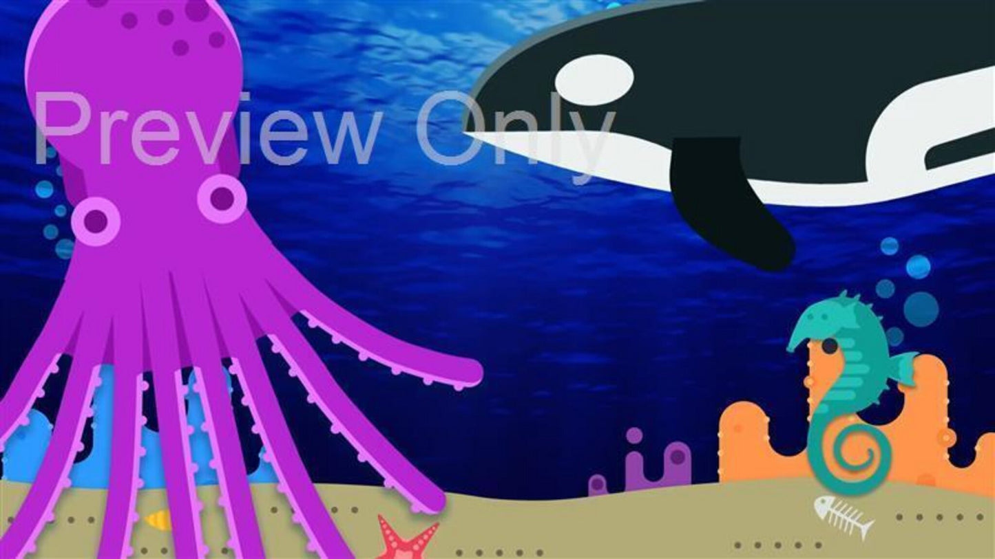 UNDER THE SEA: Worship Background Still 02