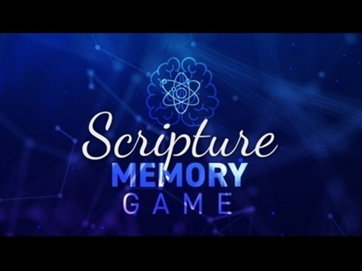 Scripture Memory: Game