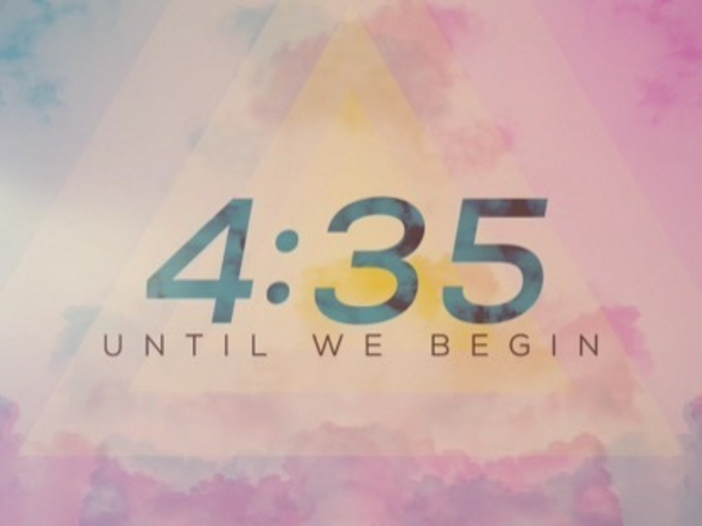 Colorful Spring Clouds Countdown