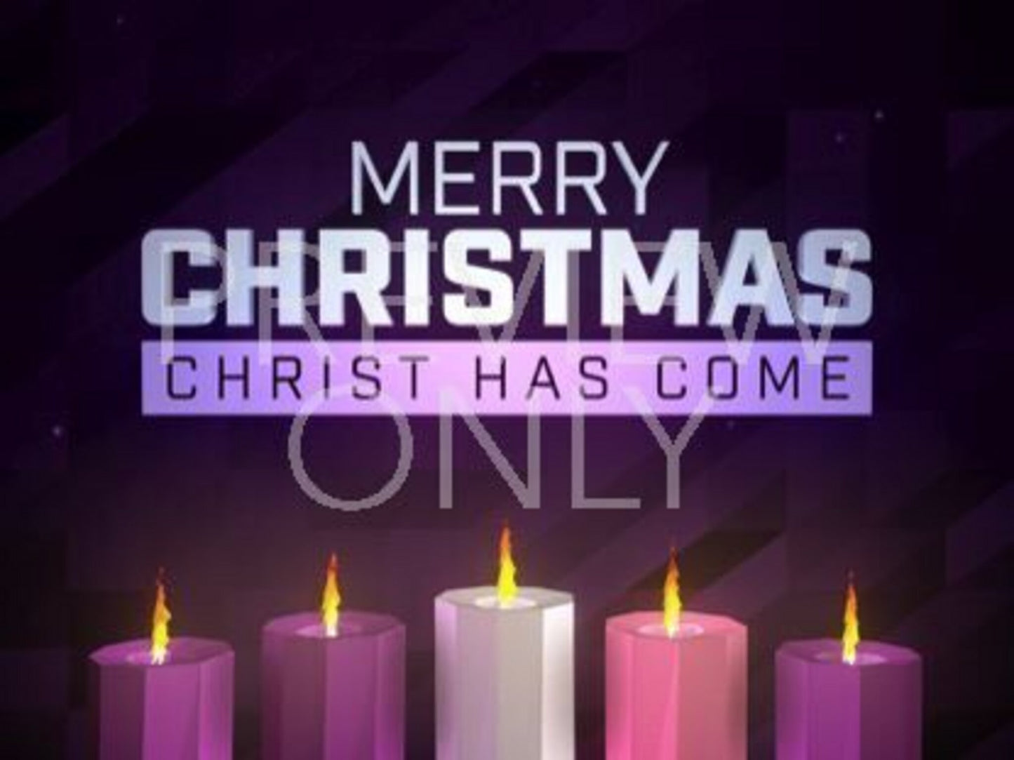 Digital Advent Merry Christmas