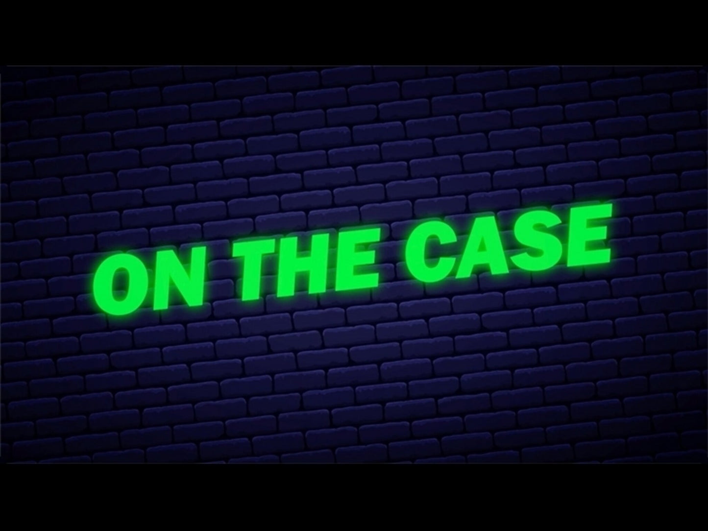 On The Case | Song & Video Package