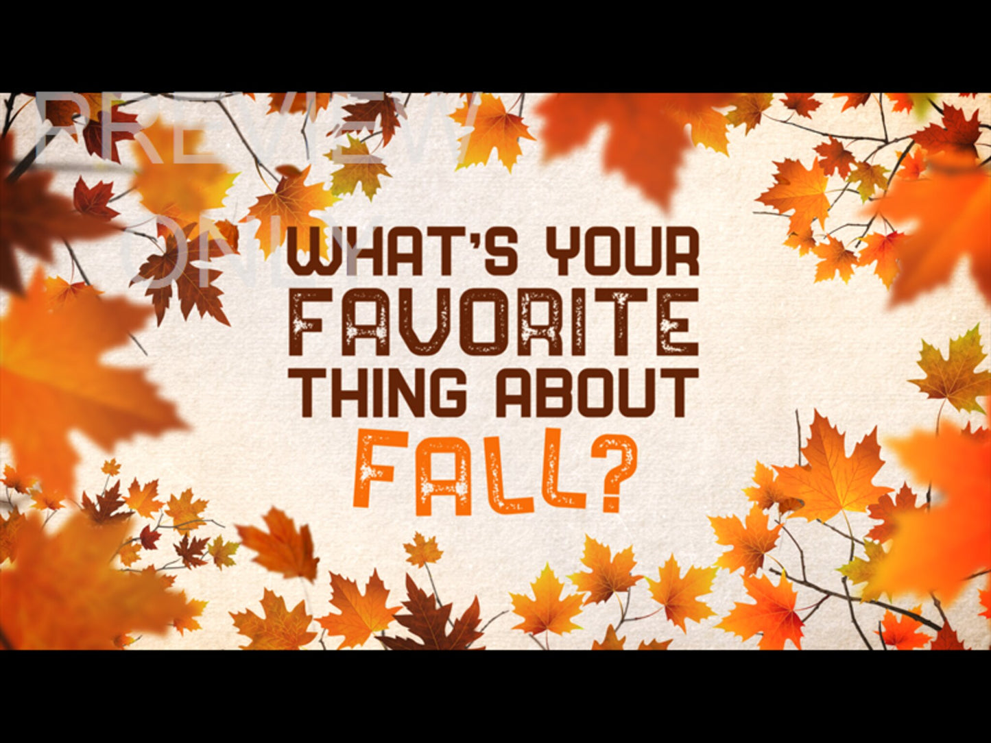 fall volume one: title still