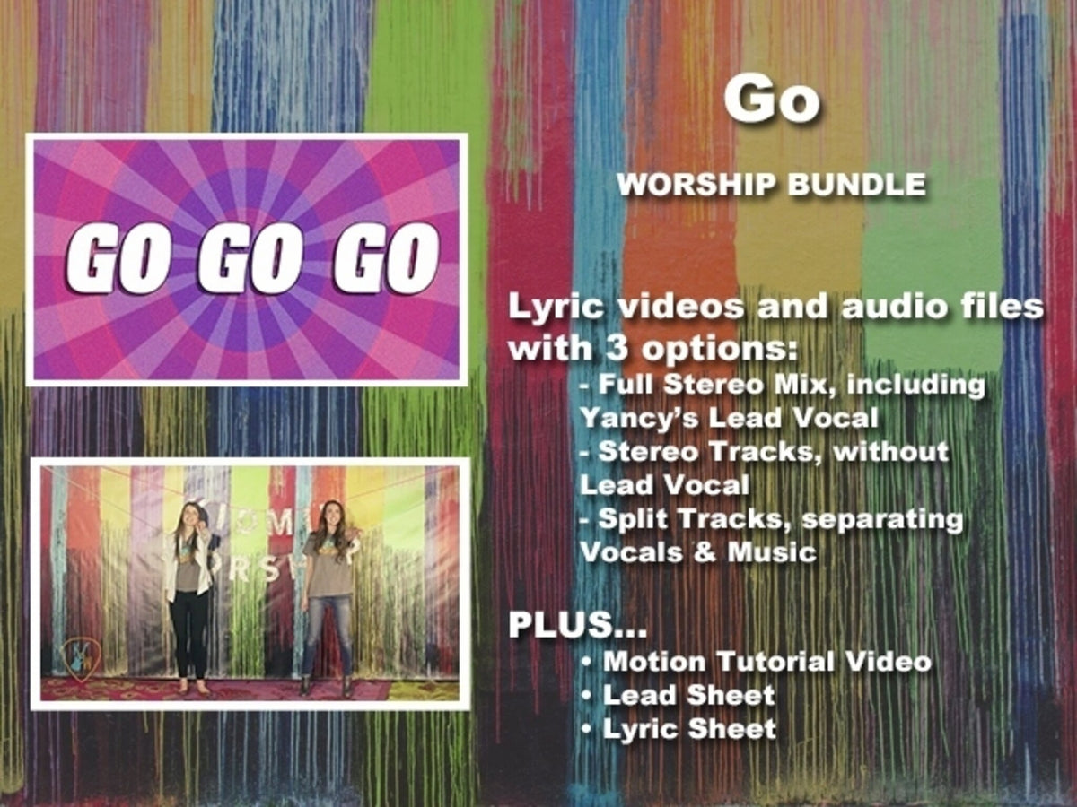 Go: Worship Bundle | Yancy Ministries | Song Tracks | WorshipHouse Kids