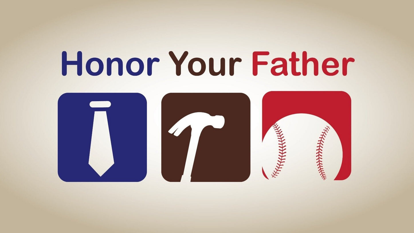 Father's Day Children's Church Lesson - Honor Your Father