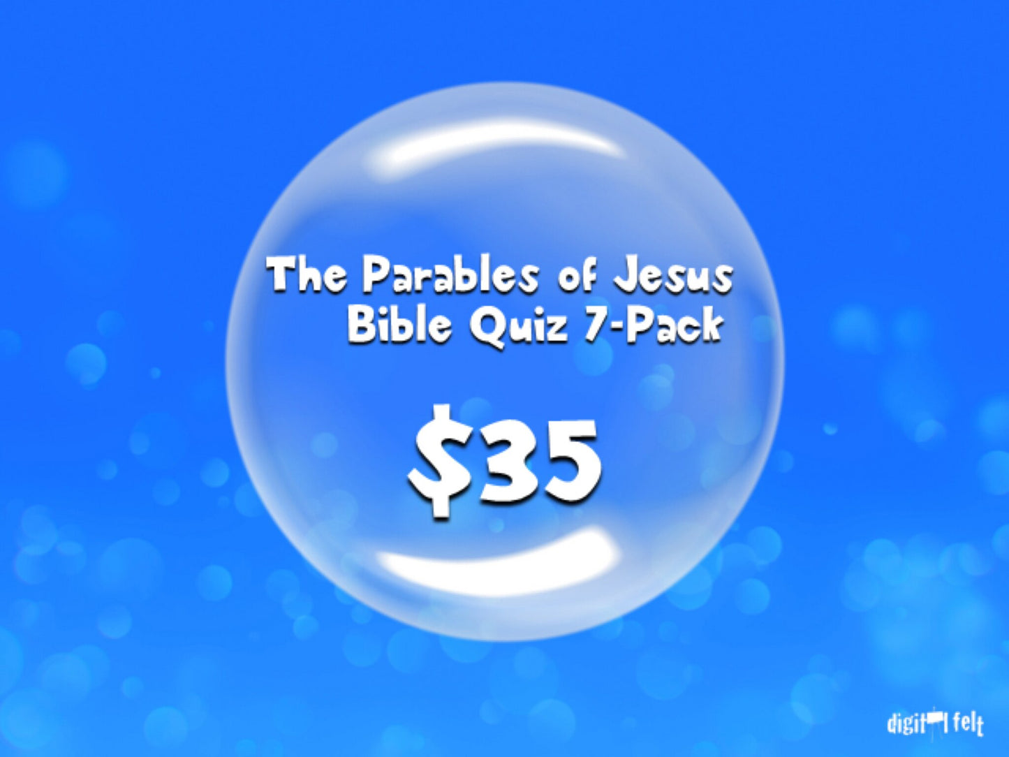 The Parables Of Jesus Bible Quiz 7-Pack