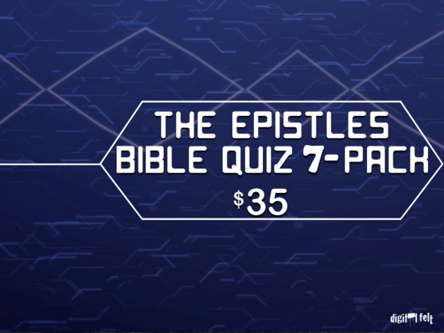 The Epistles Bible Quiz 7-Pack