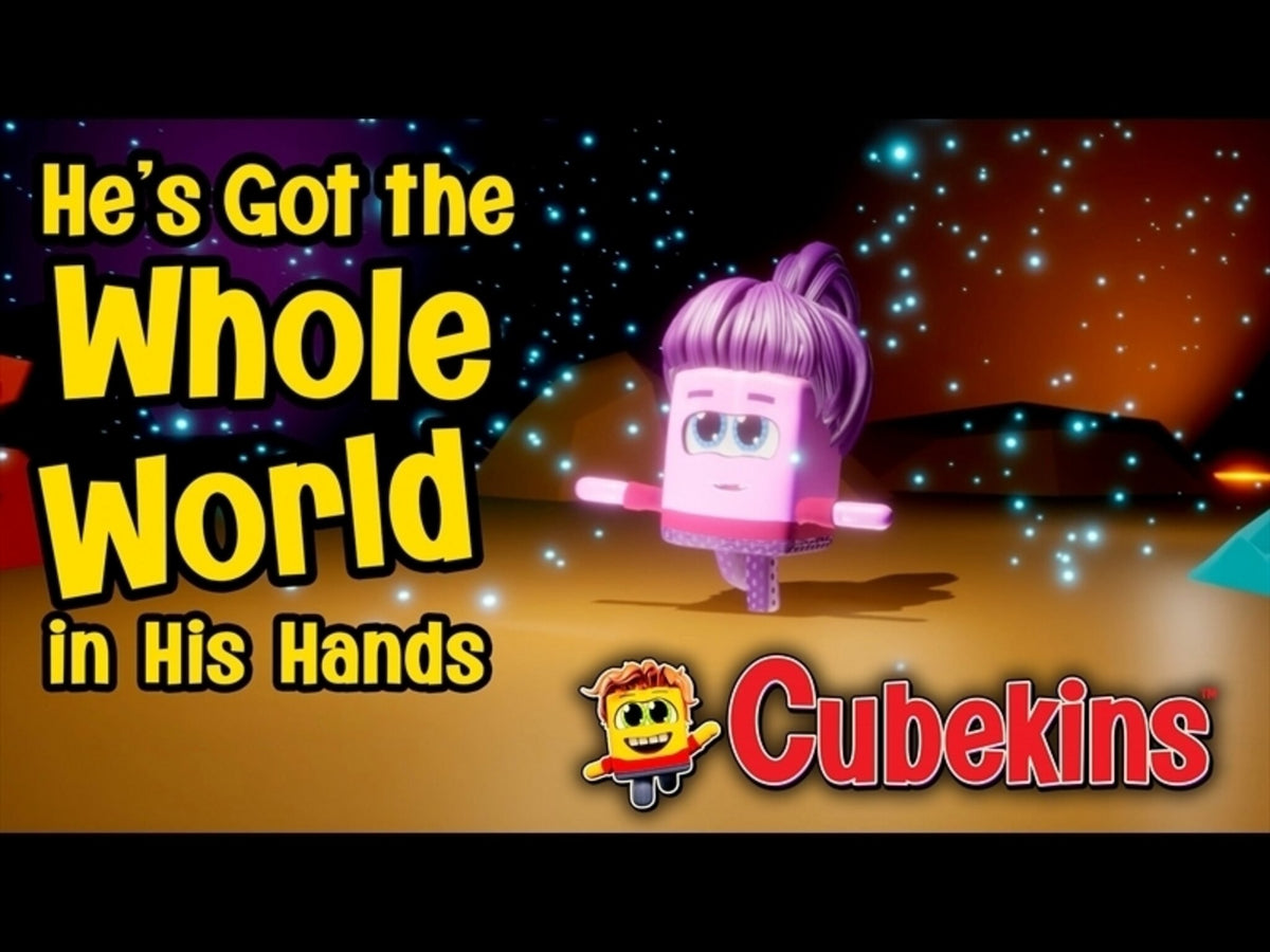 Cubekins Music Video: He's Got The Whole World In His Hands