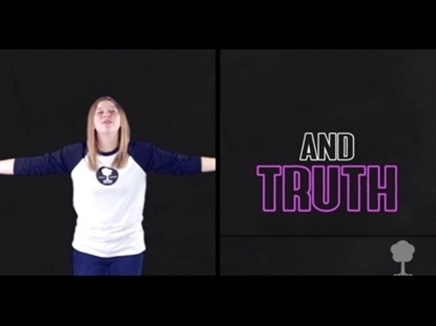 God Is Spirit And Truth - John 4:23-24 Hand Motion Video