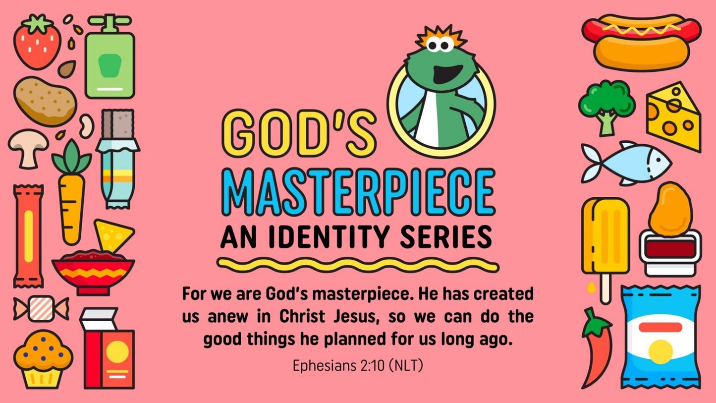 God's Masterpiece, An Identity Series - Early Childhood 4 Week Curriculum