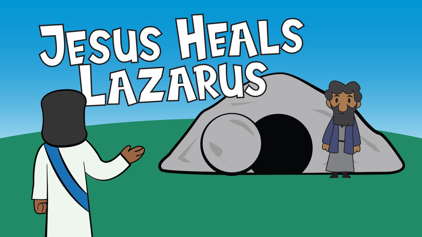 Jesus Brings Lazarus Back To Life Bible Story Video
