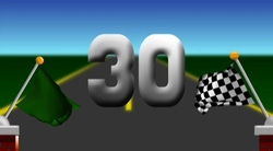 Race Flags 30 Second Countdown