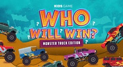 Who Will Win? Monster Truck Edition Game
